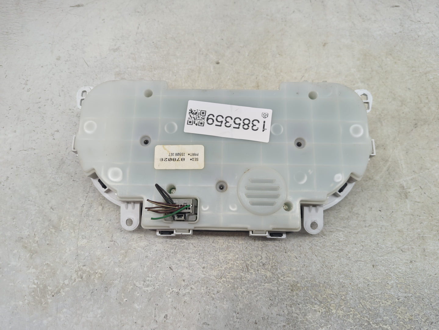 2008-2010 Chevrolet Cobalt Instrument Cluster Speedometer Gauges P/N:15908167 Fits Fits 2008 2009 2010 OEM Used Auto Parts -