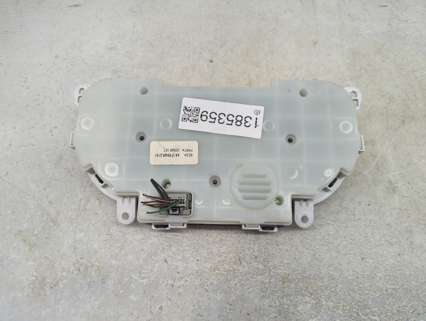 2008-2010 Chevrolet Cobalt Instrument Cluster Speedometer Gauges P/N:15908167 Fits Fits 2008 2009 2010 OEM Used Auto Parts -