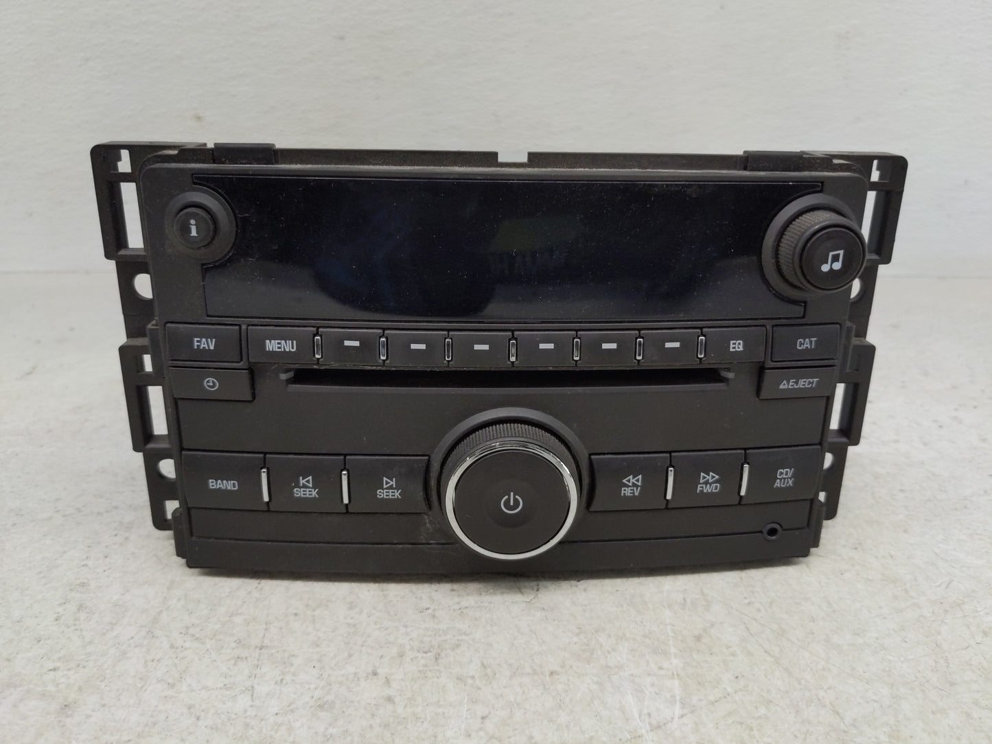 2009-2010 Chevrolet Cobalt Radio AM FM Cd Player Receiver Replacement P/N:25834576 20758188 Fits Fits 2009 2010 OEM Used Aut