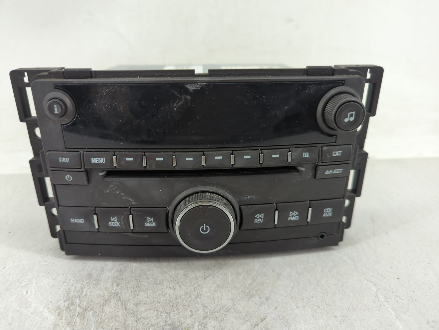 2009-2010 Chevrolet Cobalt Radio AM FM Cd Player Receiver Replacement P/N:37889BB93 Fits Fits 2009 2010 OEM Used Auto Parts 