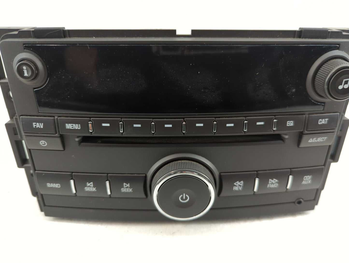 2009-2010 Chevrolet Cobalt Radio AM FM Cd Player Receiver Replacement P/N:25834576 Fits Fits 2009 2010 OEM Used Auto Parts -