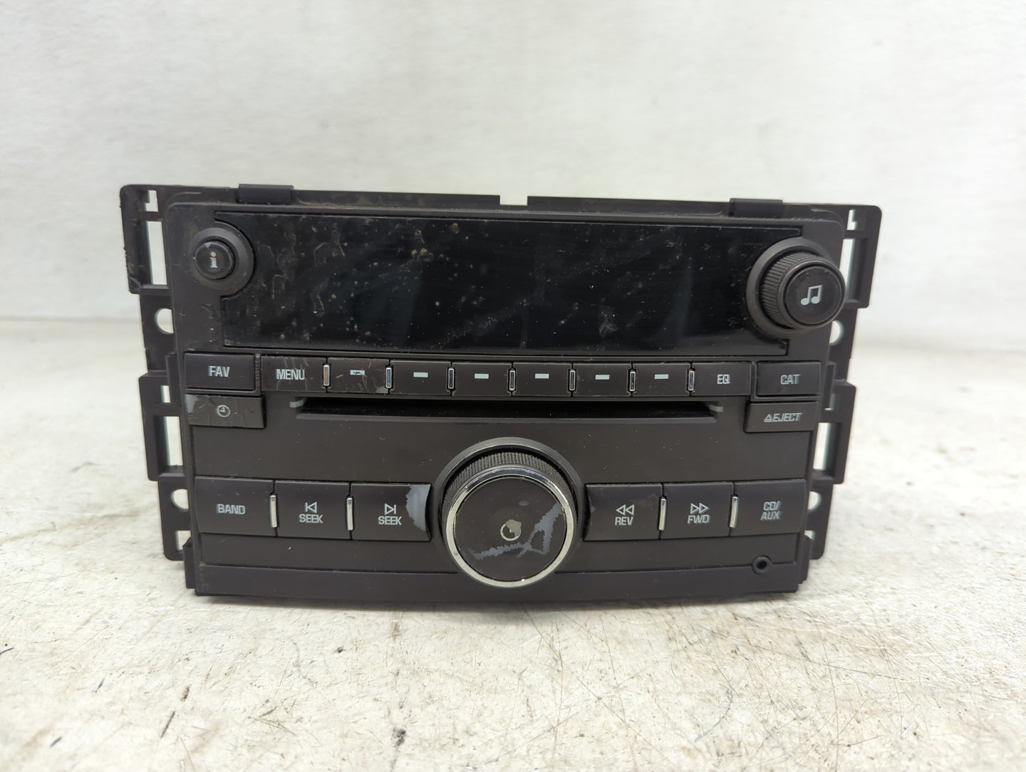 2009 Chevrolet Cobalt Radio AM FM Cd Player Receiver Replacement P/N:28152092 25834576 Fits OEM Used Auto Parts - Oemusedaut