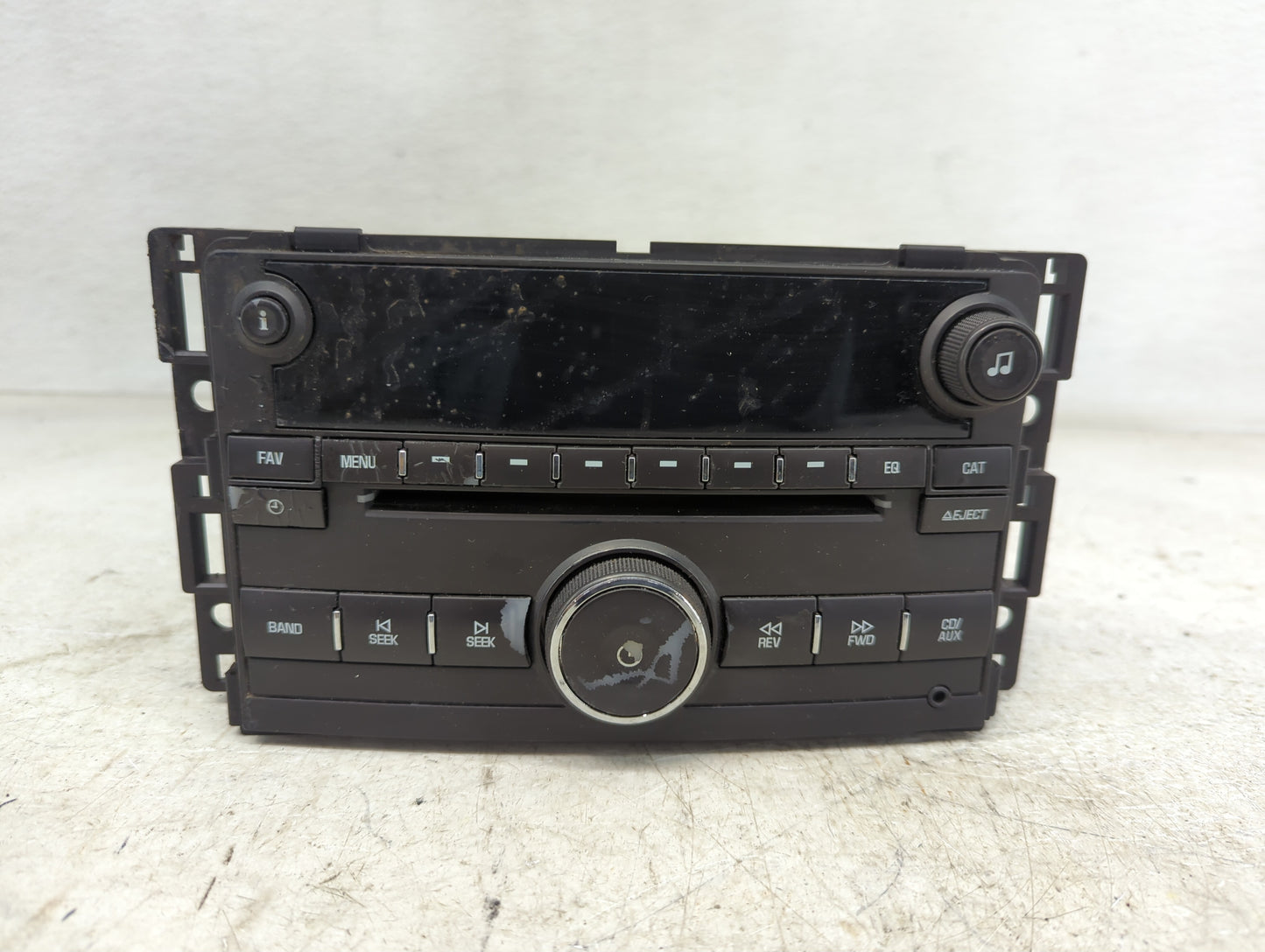 2009 Chevrolet Cobalt Radio AM FM Cd Player Receiver Replacement P/N:28152092 25834576 Fits OEM Used Auto Parts - Oemusedaut