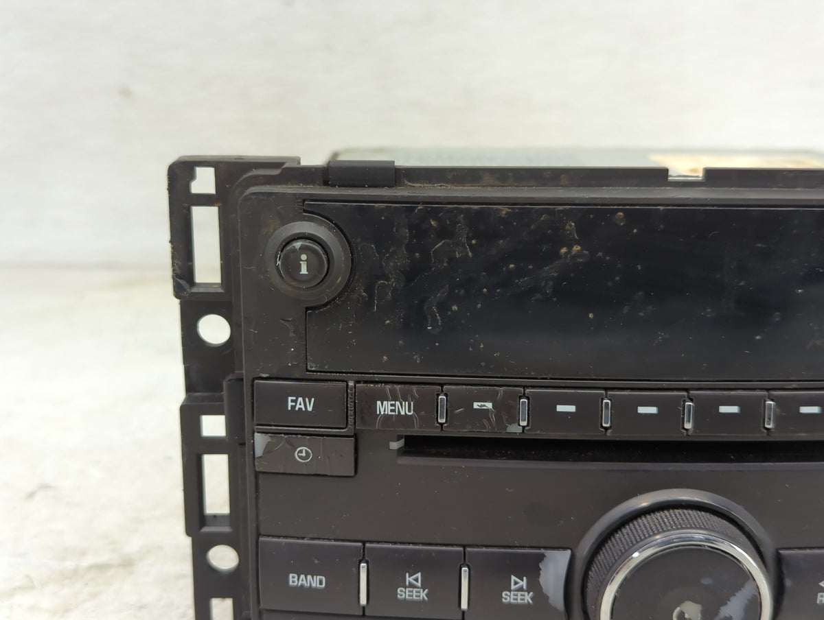 2009 Chevrolet Cobalt Radio AM FM Cd Player Receiver Replacement P/N:28152092 25834576 Fits Fits 2005 2006 2007 OEM Used Aut