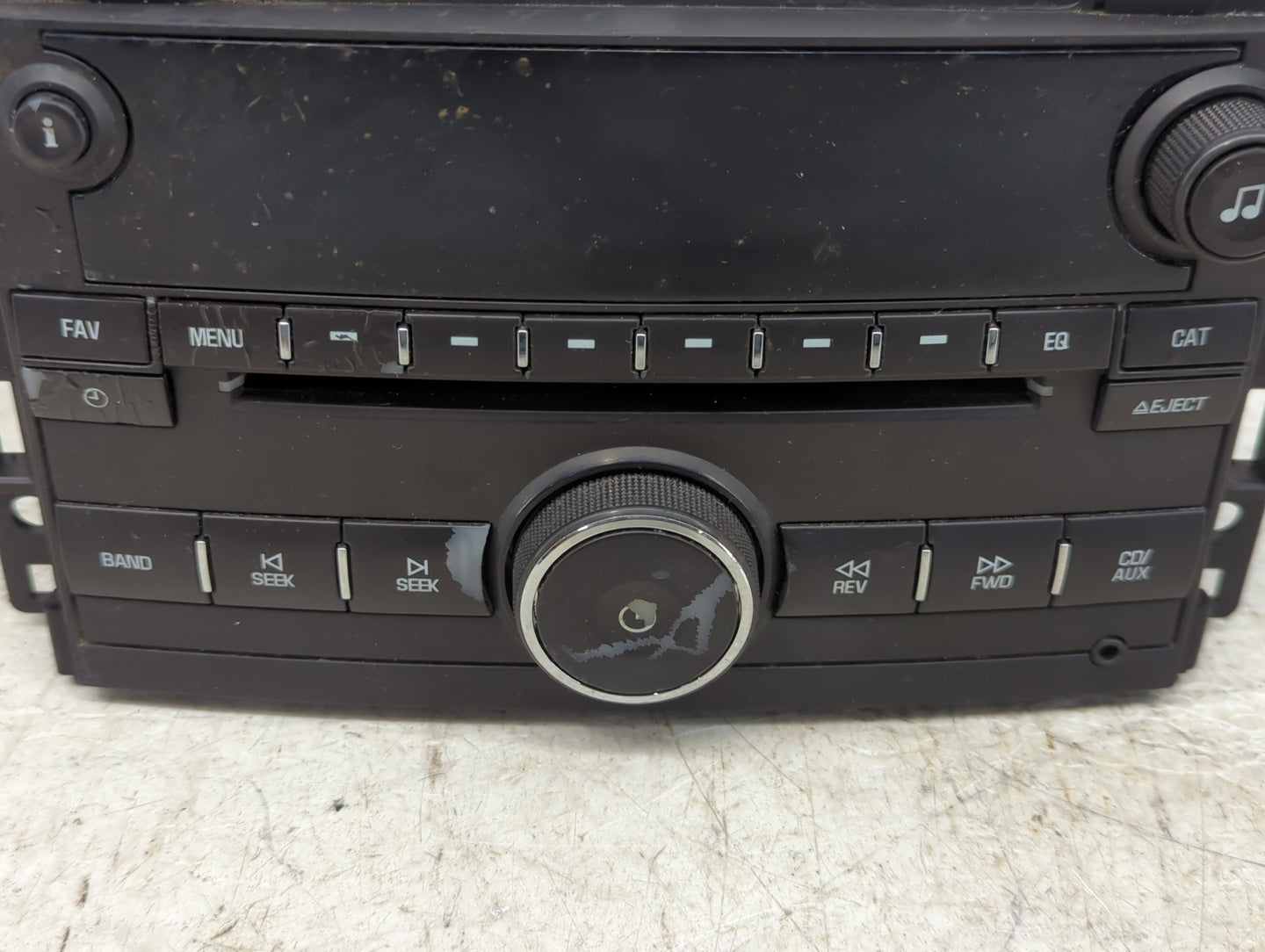 2009 Chevrolet Cobalt Radio AM FM Cd Player Receiver Replacement P/N:28152092 25834576 Fits OEM Used Auto Parts - Oemusedaut