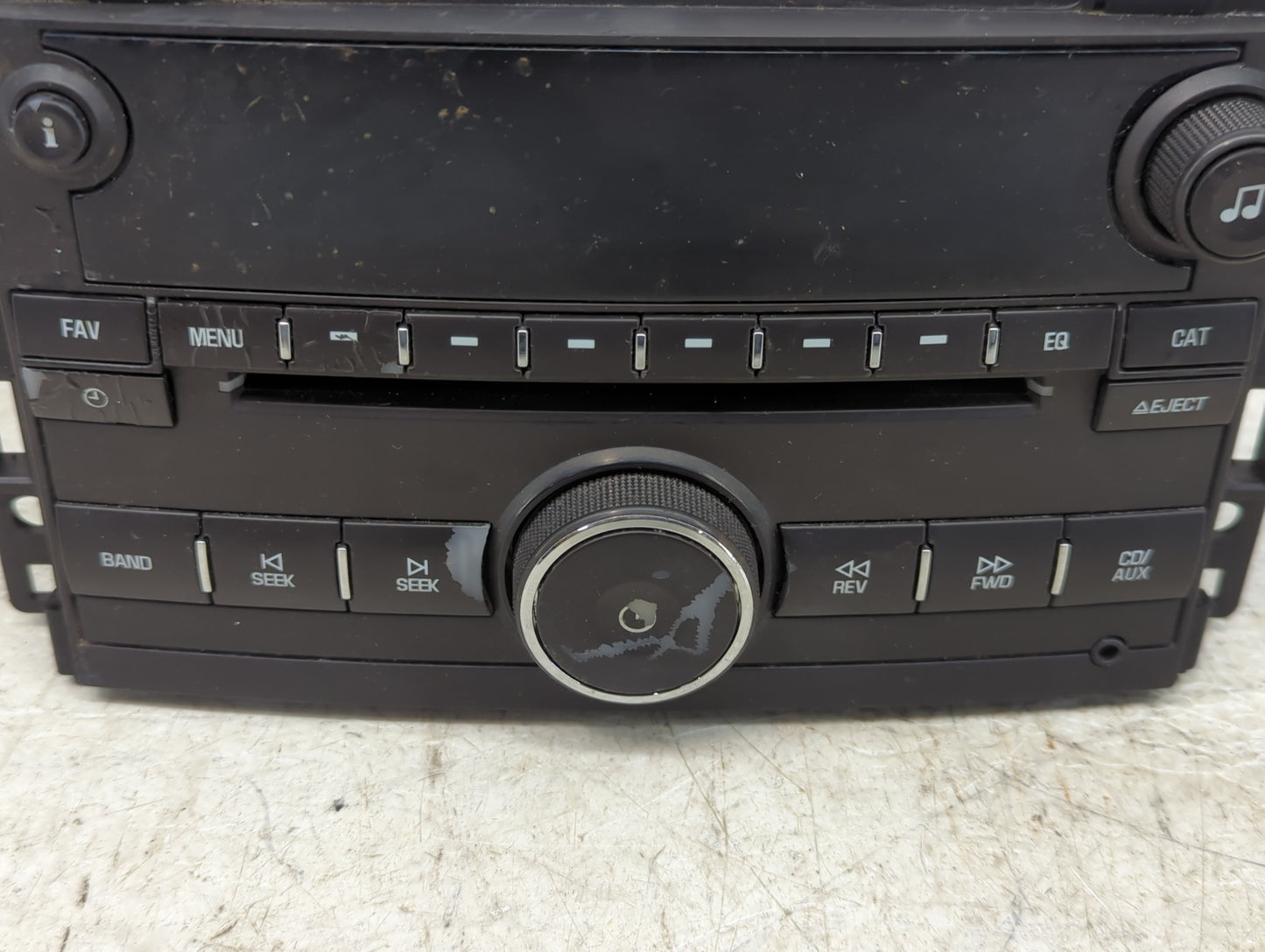 2009 Chevrolet Cobalt Radio AM FM Cd Player Receiver Replacement P/N:28152092 25834576 Fits OEM Used Auto Parts - Oemusedaut