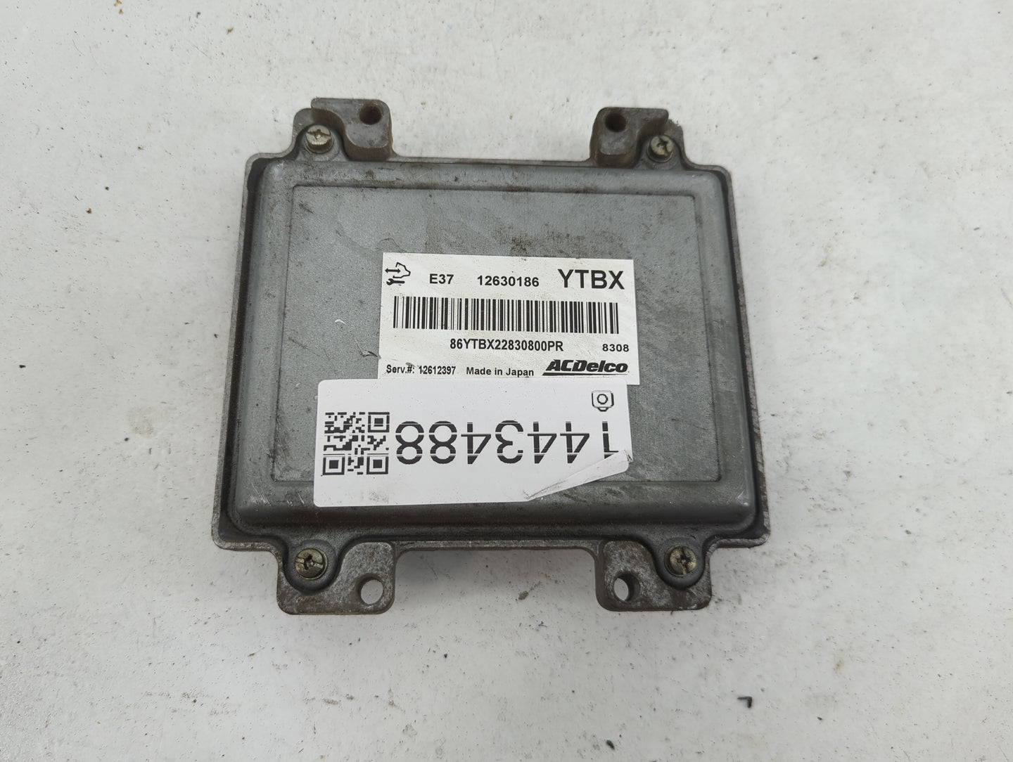 2007-2010 Chevrolet Cobalt PCM Engine Control Computer ECU ECM PCU OEM P/N:12630186 12612397 Fits OEM Used Auto Parts - Oemu