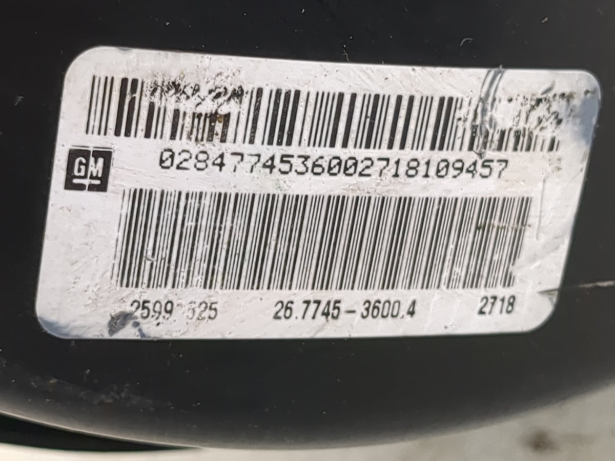 2009-2010 Chevrolet Cobalt Power Brake Booster Oem 1492467 - Oemusedautoparts1.com