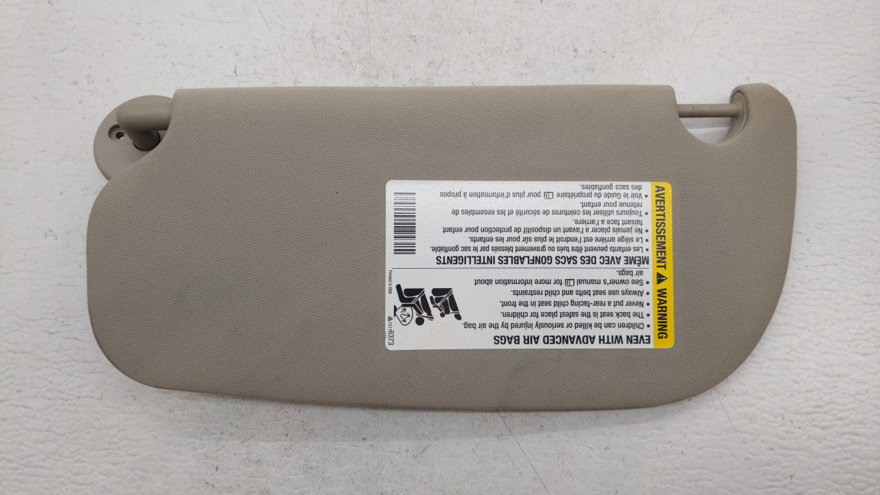 2005-2010 Chevrolet Cobalt Sun Visor Shade Replacement Passenger Right Mirror Fits Fits 2005 2006 2007 2008 2009 2010 OEM Us