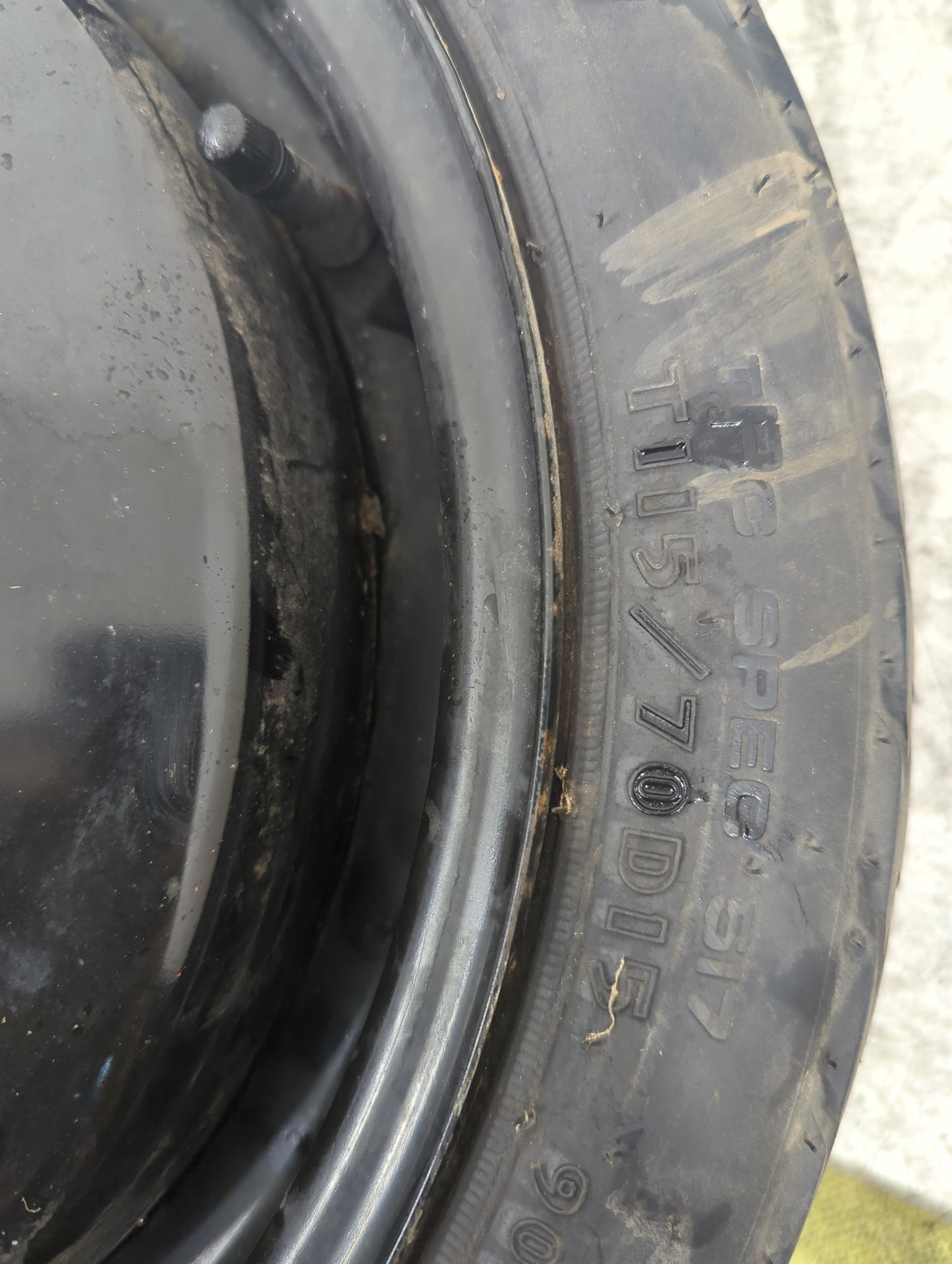 2009 Chevrolet Cobalt Spare Donut Tire Wheel Rim Oem - Oemusedautoparts1.com