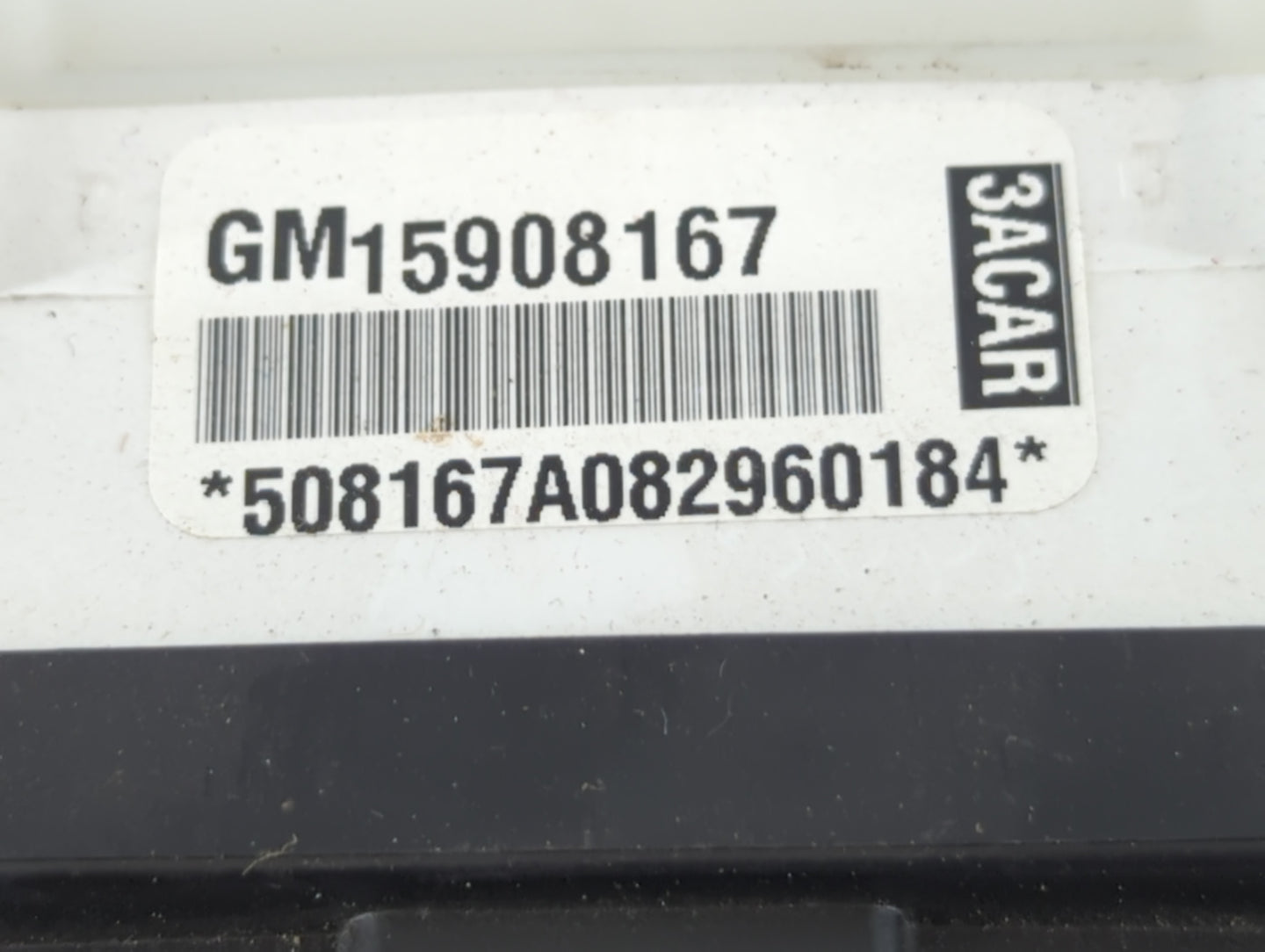 2008-2010 Chevrolet Cobalt Instrument Cluster Speedometer Gauges P/N:15908167 Fits Fits 2008 2009 2010 OEM Used Auto Parts -