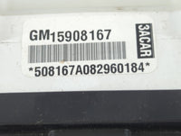 2008-2010 Chevrolet Cobalt Instrument Cluster Speedometer Gauges P/N:15908167 Fits Fits 2008 2009 2010 OEM Used Auto Parts -
