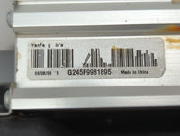 2009 Chevrolet Cobalt Radio Speaker Amplifier G245f9981895 - Oemusedautoparts1.com