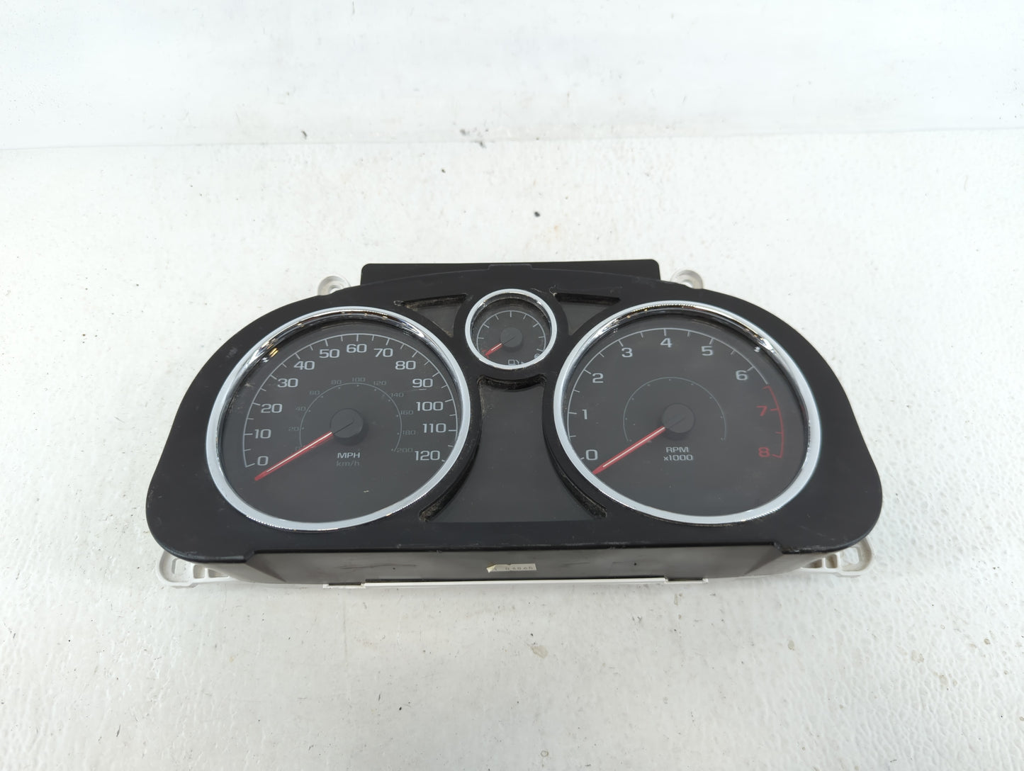 2008-2010 Chevrolet Cobalt Instrument Cluster Speedometer Gauges P/N:15908167 GM 15908167 Fits Fits 2008 2009 2010 OEM Used 