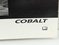 2009 Chevrolet Cobalt Owners Manual Book Guide P/N:25776709 B OEM Used Auto Parts - Oemusedautoparts1.com