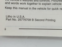 2009 Chevrolet Cobalt Owners Manual Book Guide P/N:25776709 B OEM Used Auto Parts - Oemusedautoparts1.com