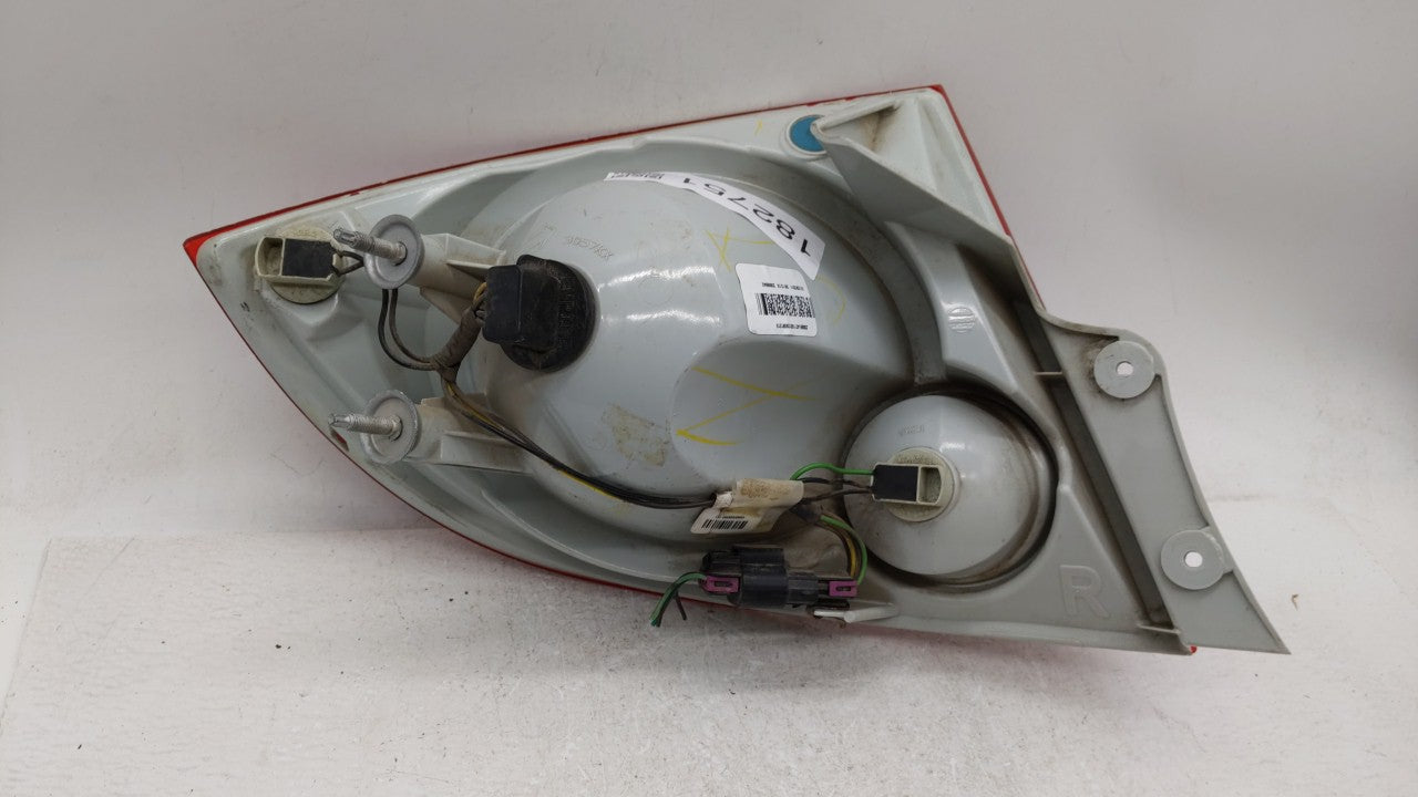 2009 Chevrolet Cobalt Tail Light Assembly Passenger Right OEM Fits Fits 2005 2006 2007 2008 2010 OEM Used Auto Parts - Oemus