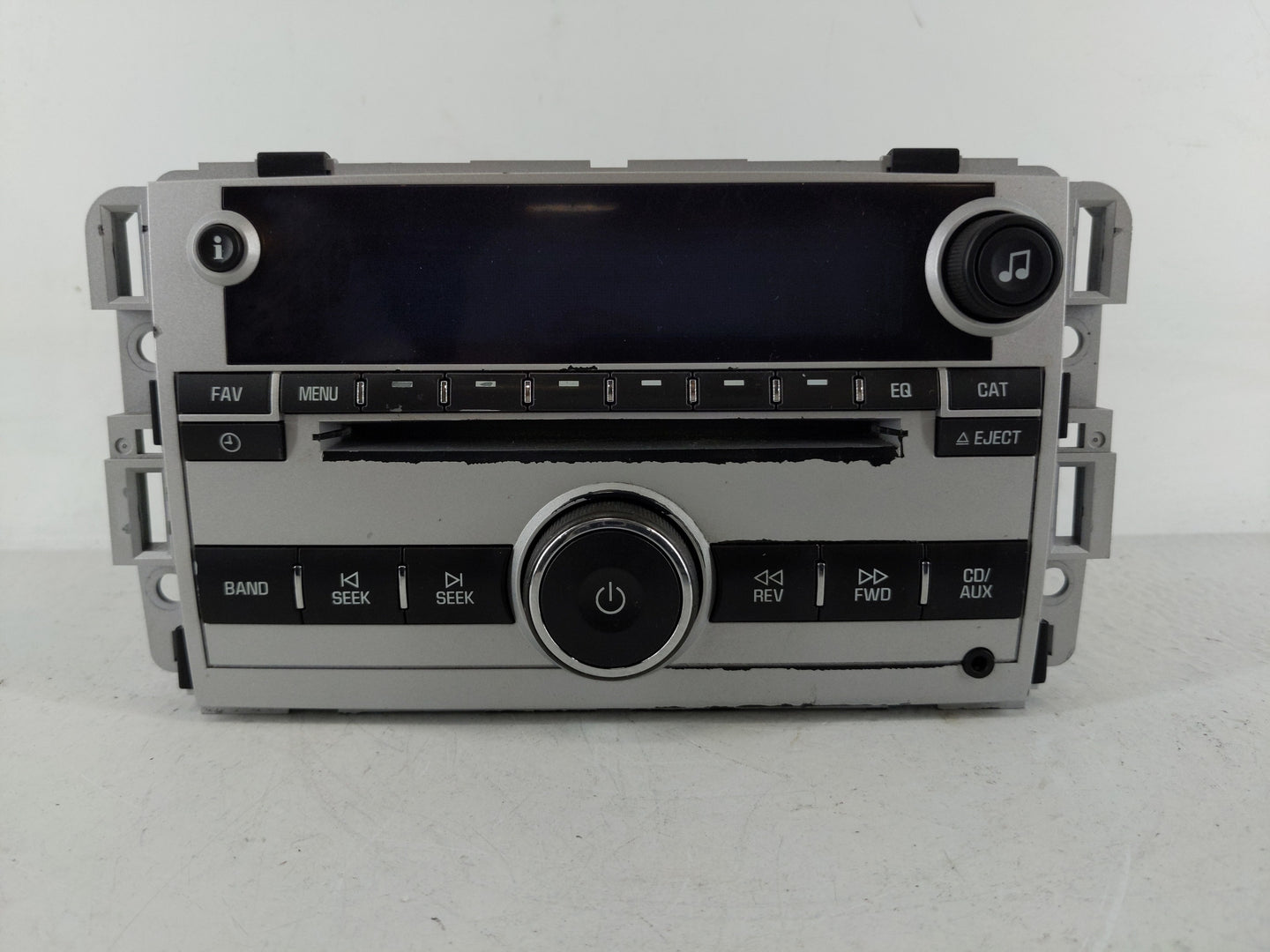 2009 Chevrolet Equinox Radio AM FM Cd Player Receiver Replacement P/N:20766793 Fits OEM Used Auto Parts - Oemusedautoparts1.