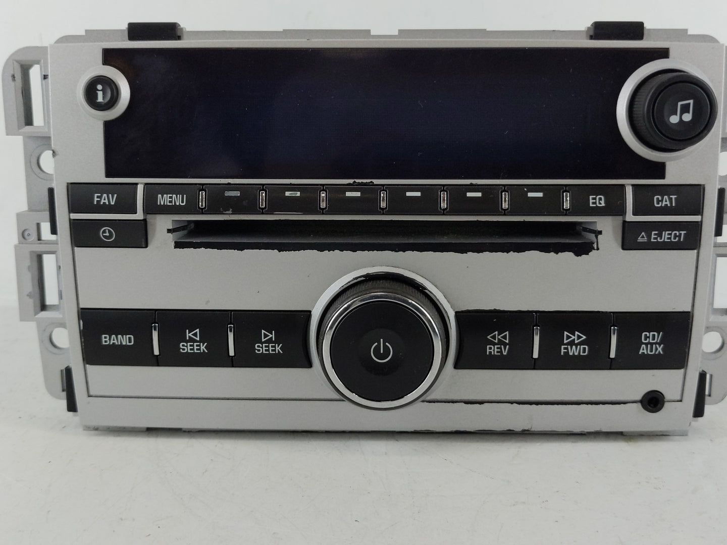 2009 Chevrolet Equinox Radio AM FM Cd Player Receiver Replacement P/N:20766793 Fits OEM Used Auto Parts - Oemusedautoparts1.