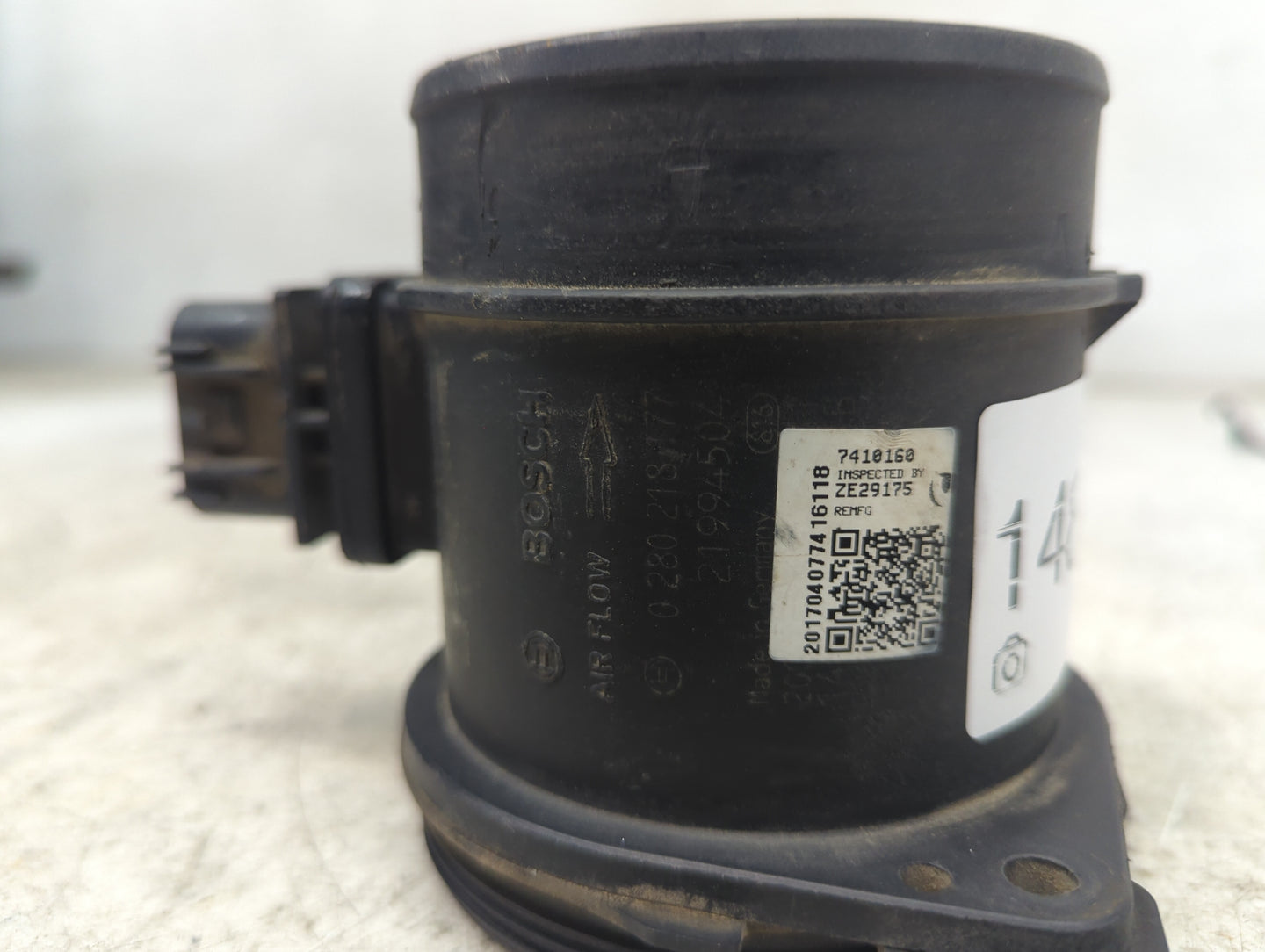 2008-2009 Chevrolet Equinox Mass Air Flow Meter Maf 1488570 - Oemusedautoparts1.com