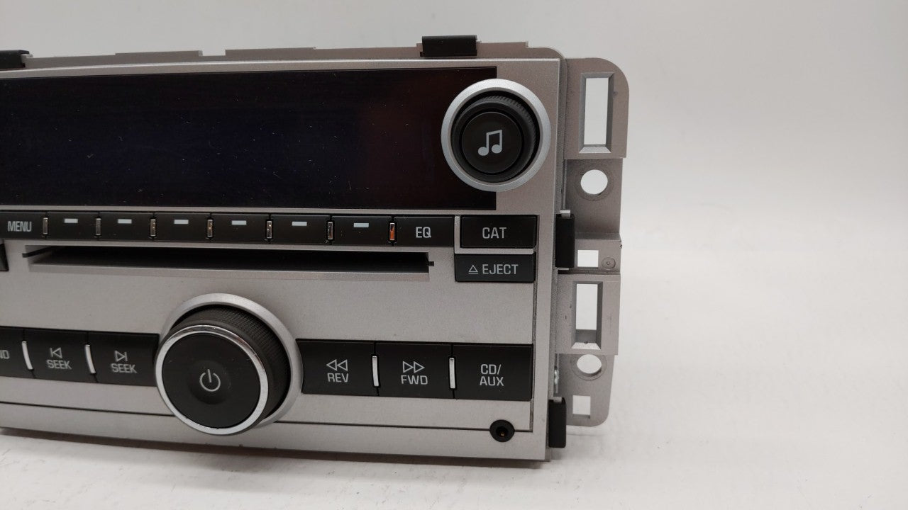 2009 Chevrolet Equinox Radio AM FM Cd Player Receiver Replacement P/N:20766793 Fits OEM Used Auto Parts - Oemusedautoparts1.