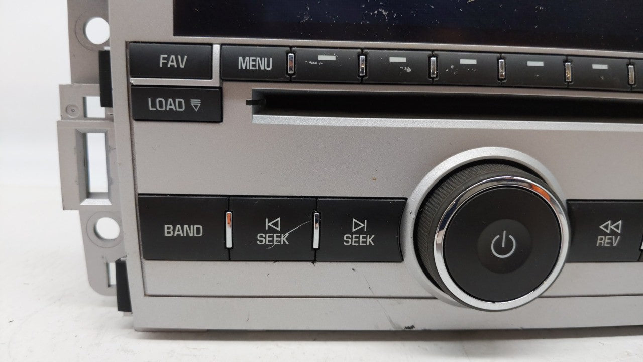2009 Chevrolet Equinox Radio AM FM Cd Player Receiver Replacement P/N:25994582 Fits OEM Used Auto Parts - Oemusedautoparts1.
