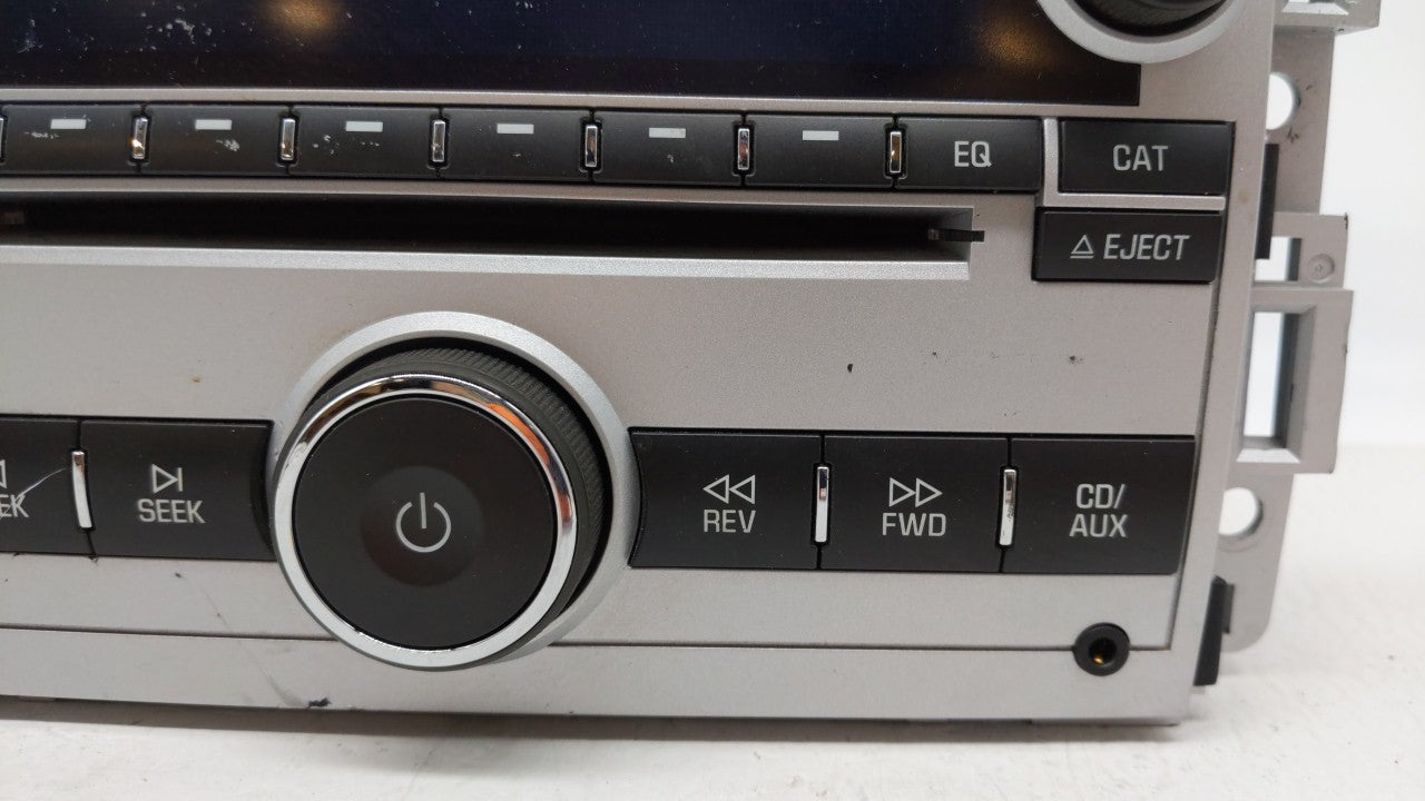 2009 Chevrolet Equinox Radio AM FM Cd Player Receiver Replacement P/N:25994582 Fits OEM Used Auto Parts - Oemusedautoparts1.