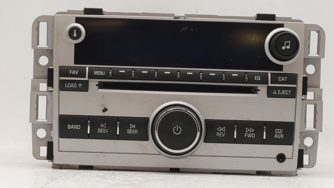2009 Chevrolet Equinox Radio AM FM Cd Player Receiver Replacement P/N:25994582 Fits OEM Used Auto Parts - Oemusedautoparts1.