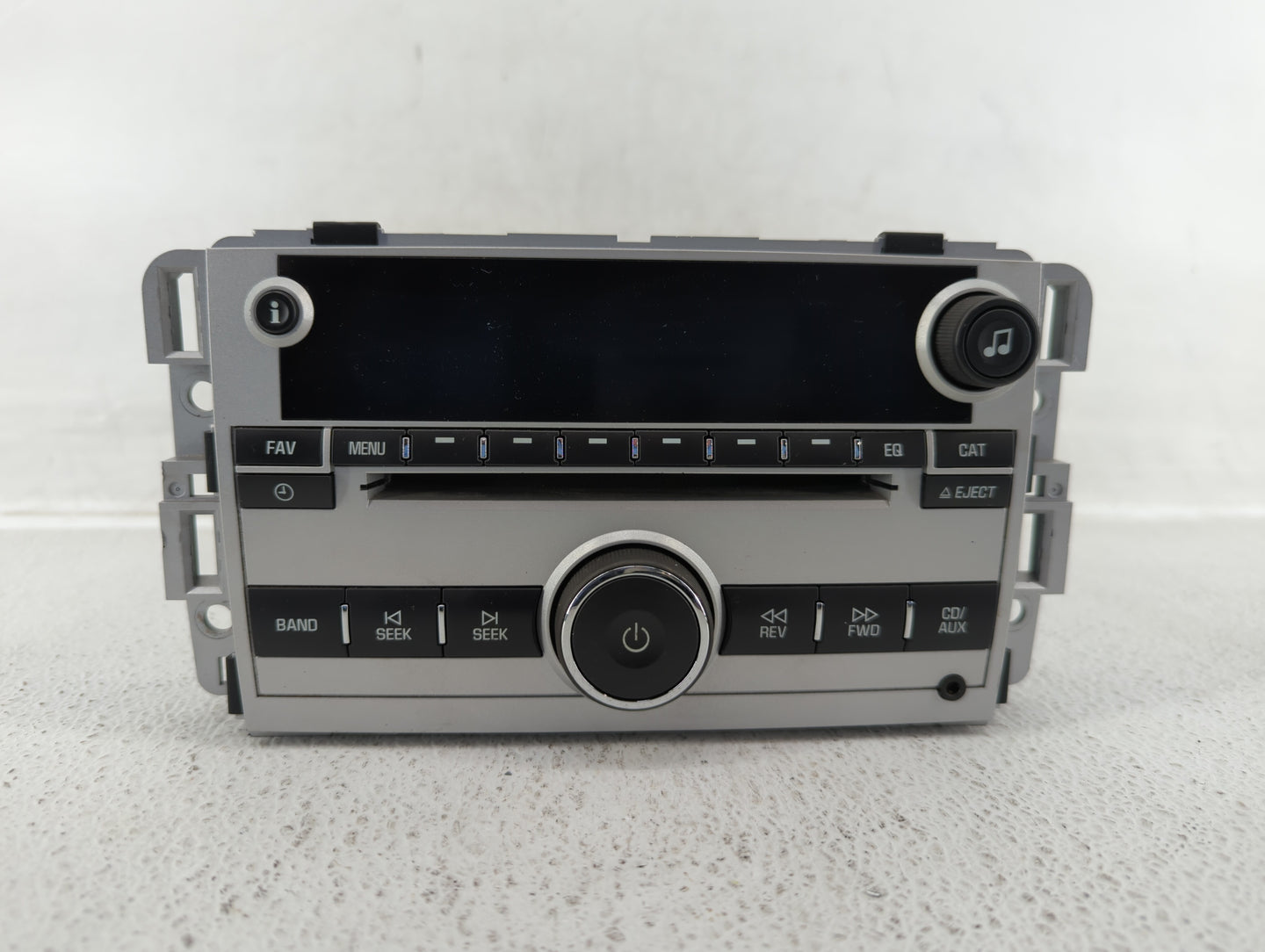2009 Chevrolet Equinox Radio AM FM Cd Player Receiver Replacement P/N:25994581 Fits OEM Used Auto Parts - Oemusedautoparts1.