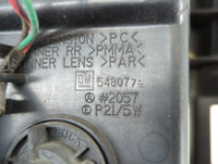 2005-2009 Chevrolet Equinox Tail Light Assembly Passenger Right OEM P/N:eP21/5W a#2057, 5480779 Fits Fits 2005 2006 2007 200