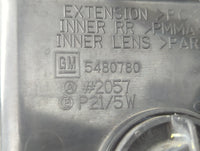 2005-2009 Chevrolet Equinox Tail Light Assembly Passenger Right OEM P/N:5480780 Fits Fits 2005 2006 2007 2008 2009 OEM Used 