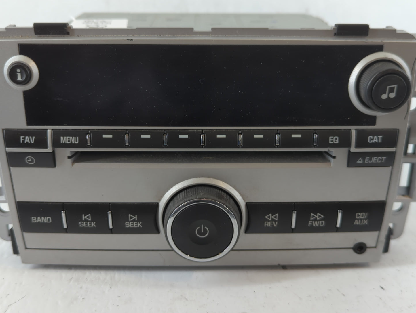 2009 Chevrolet Equinox Radio AM FM Cd Player Receiver Replacement P/N:20766793 Fits OEM Used Auto Parts - Oemusedautoparts1.