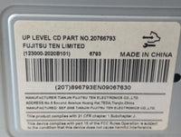2009 Chevrolet Equinox Radio AM FM Cd Player Receiver Replacement P/N:20766793 Fits OEM Used Auto Parts - Oemusedautoparts1.