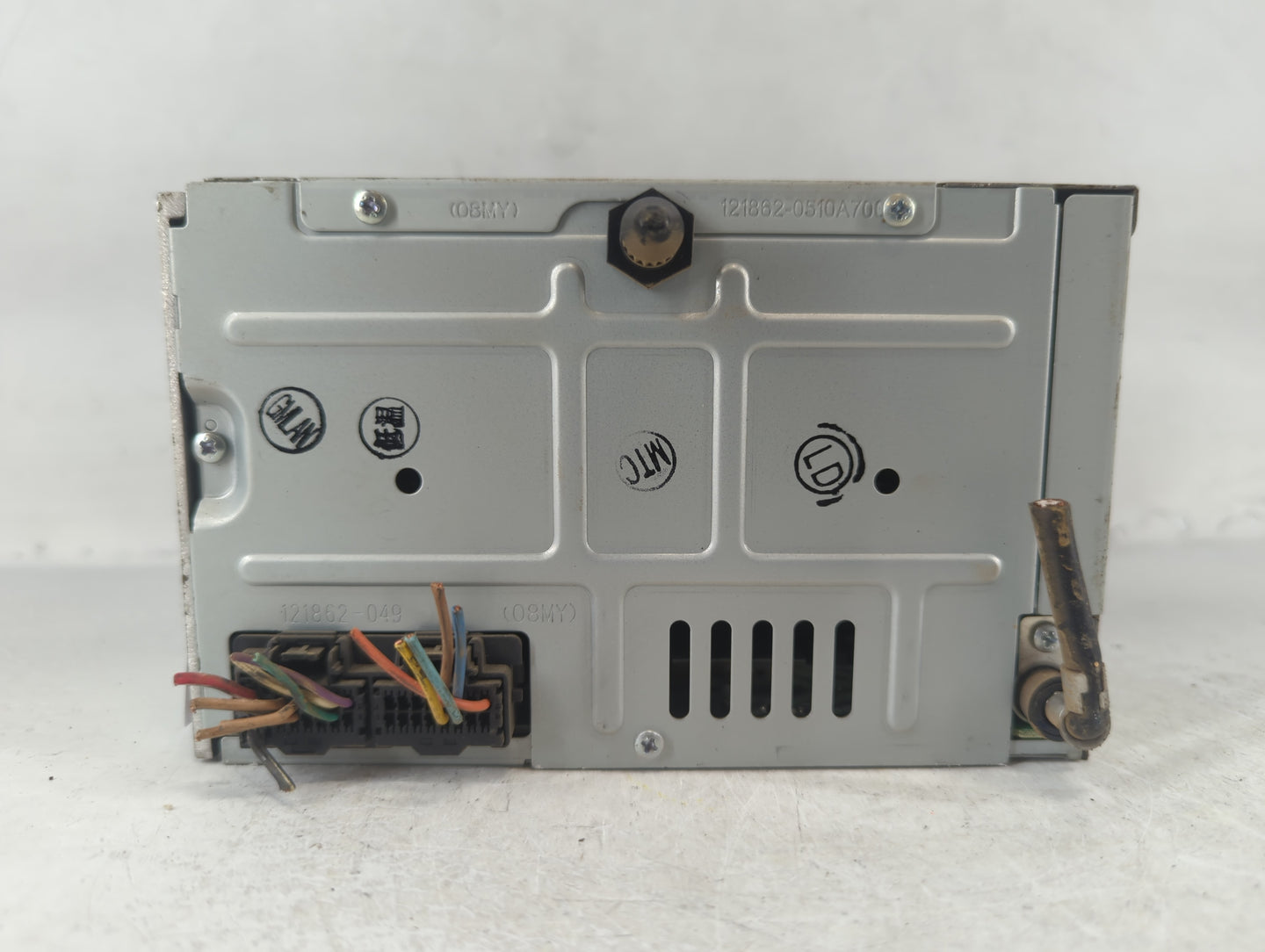 2009 Chevrolet Equinox Radio AM FM Cd Player Receiver Replacement P/N:25957001 Fits OEM Used Auto Parts - Oemusedautoparts1.