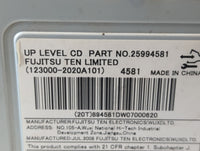 2009 Chevrolet Equinox Radio AM FM Cd Player Receiver Replacement P/N:25994581 Fits OEM Used Auto Parts - Oemusedautoparts1.