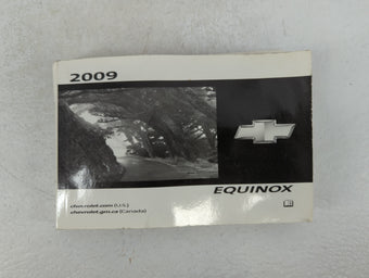 compare product 2009 Chevrolet Equinox Owners Manual Book Guide P/N:15910163 A OEM Used Auto Parts