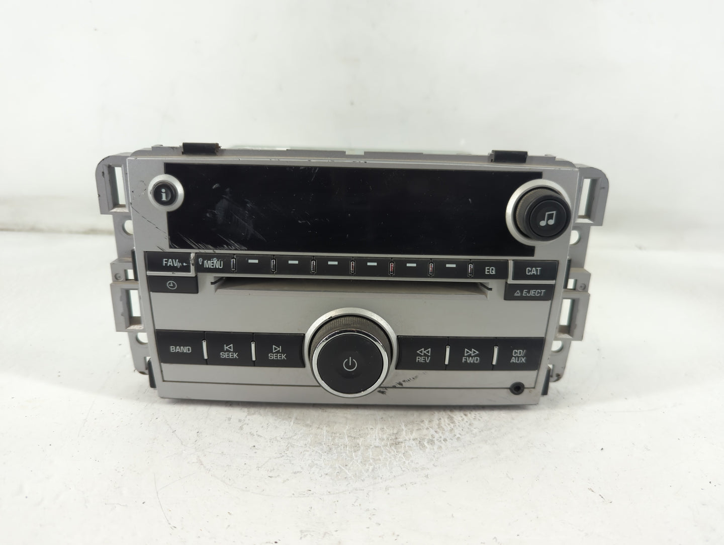 2009 Chevrolet Equinox Radio AM FM Cd Player Receiver Replacement P/N:20766793 Fits OEM Used Auto Parts - Oemusedautoparts1.
