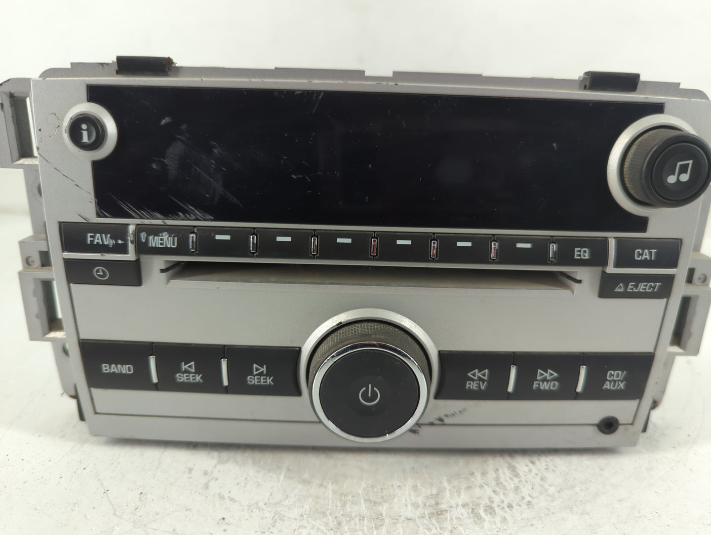 2009 Chevrolet Equinox Radio AM FM Cd Player Receiver Replacement P/N:20766793 Fits OEM Used Auto Parts - Oemusedautoparts1.