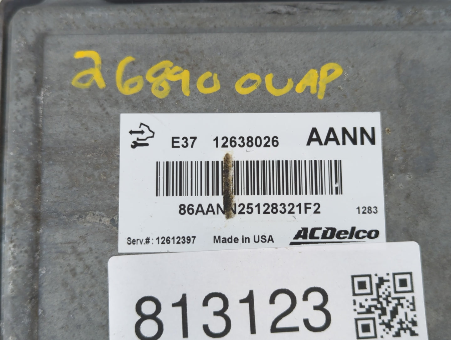 2008-2009 Chevrolet Express 1500 PCM Engine Control Computer ECU ECM PCU OEM P/N:12638026 Fits Fits 2007 2008 2009 2010 2011