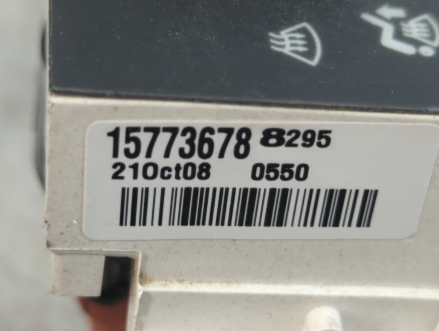 2008-2021 Chevrolet Express 2500 Climate Control Module Temperature AC/Heater Replacement P/N:157736788295 Fits OEM Used Aut