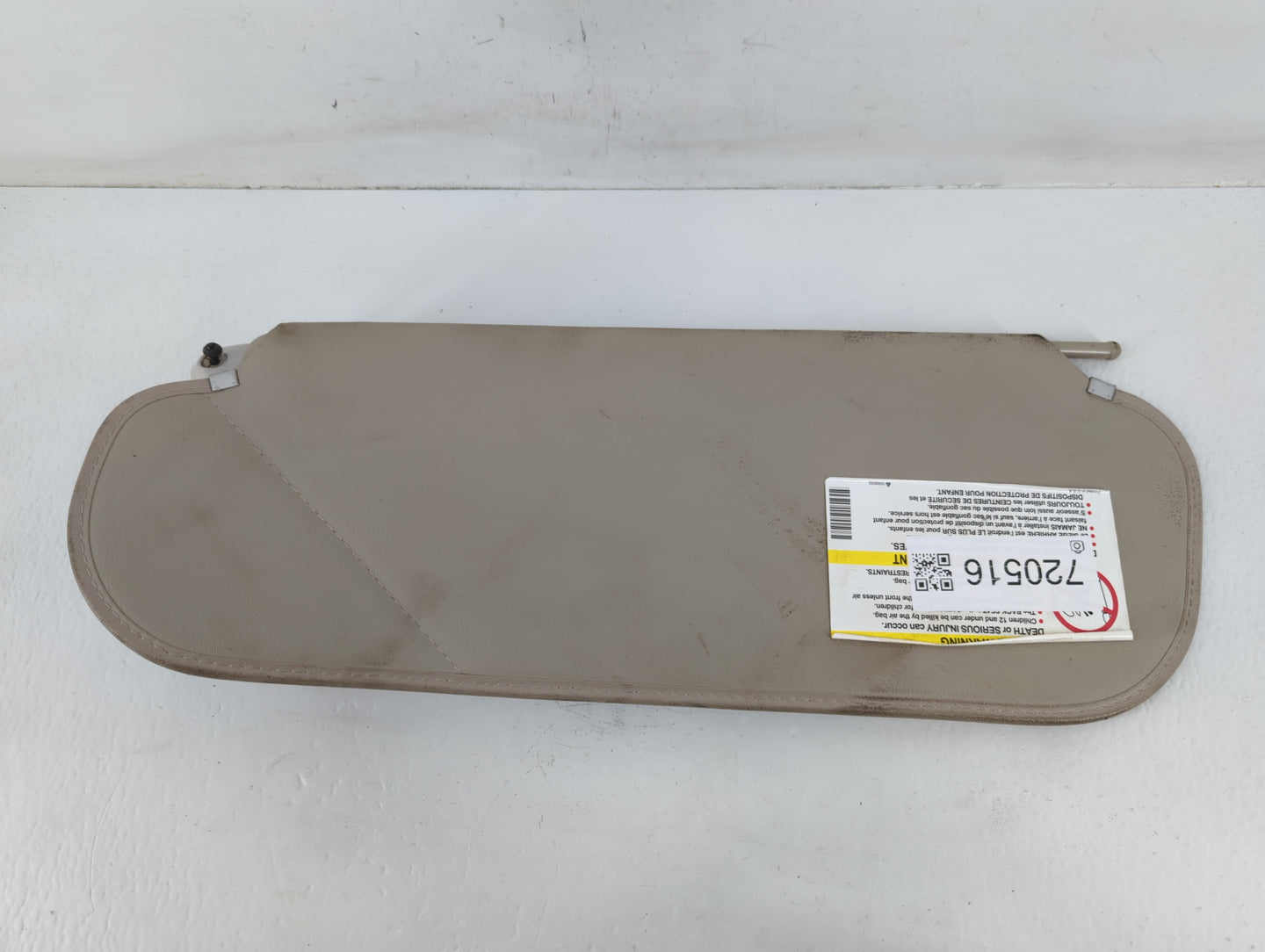 2003-2021 Chevrolet Express 3500 Sun Visor Shade Replacement Passenger Right Mirror Fits OEM Used Auto Parts - Oemusedautopa