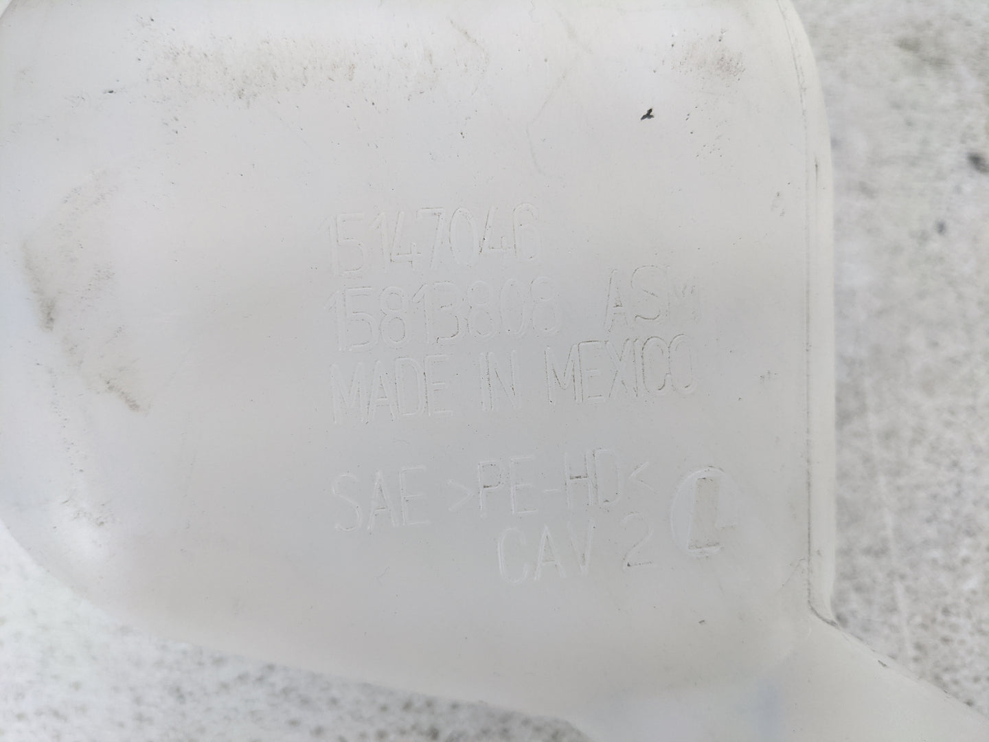2006-2011 Chevrolet Hhr Windshield Washer Fluid Reservoir Bottle Oem - Oemusedautoparts1.com
