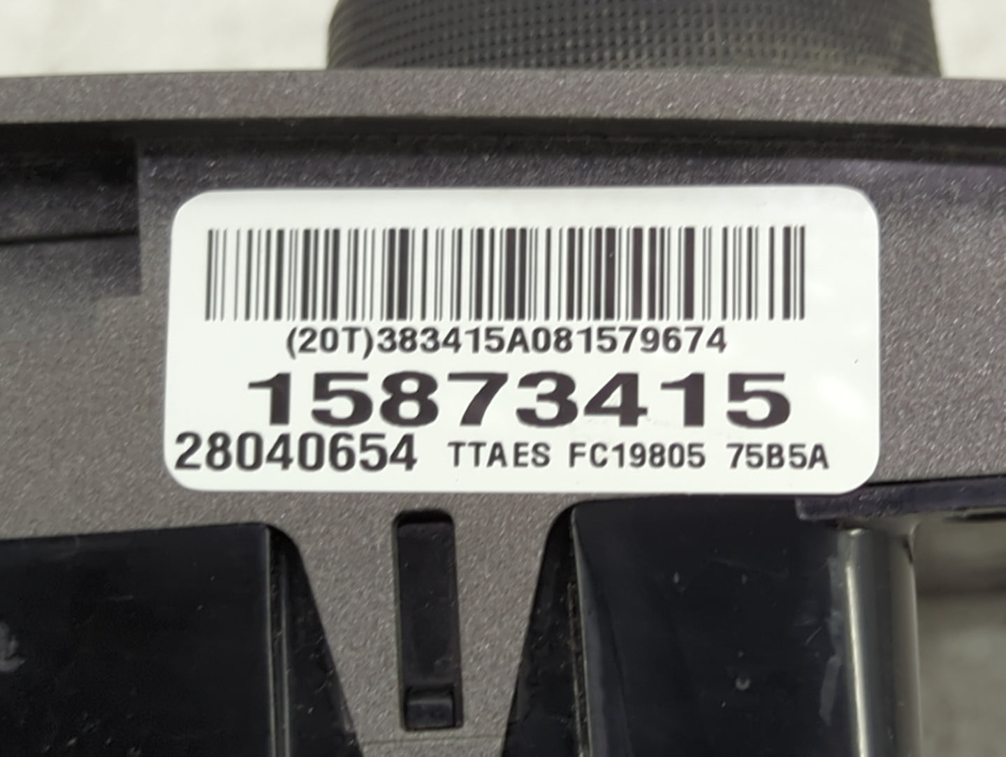 2007-2011 Chevrolet Hhr Climate Control Module Temperature AC/Heater Replacement P/N:15873415 28040654 Fits OEM Used Auto Pa