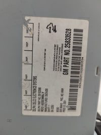 2009-2011 Chevrolet Hhr Radio AM FM Cd Player Receiver Replacement P/N:25833528 Fits Fits 2009 2010 2011 OEM Used Auto Parts