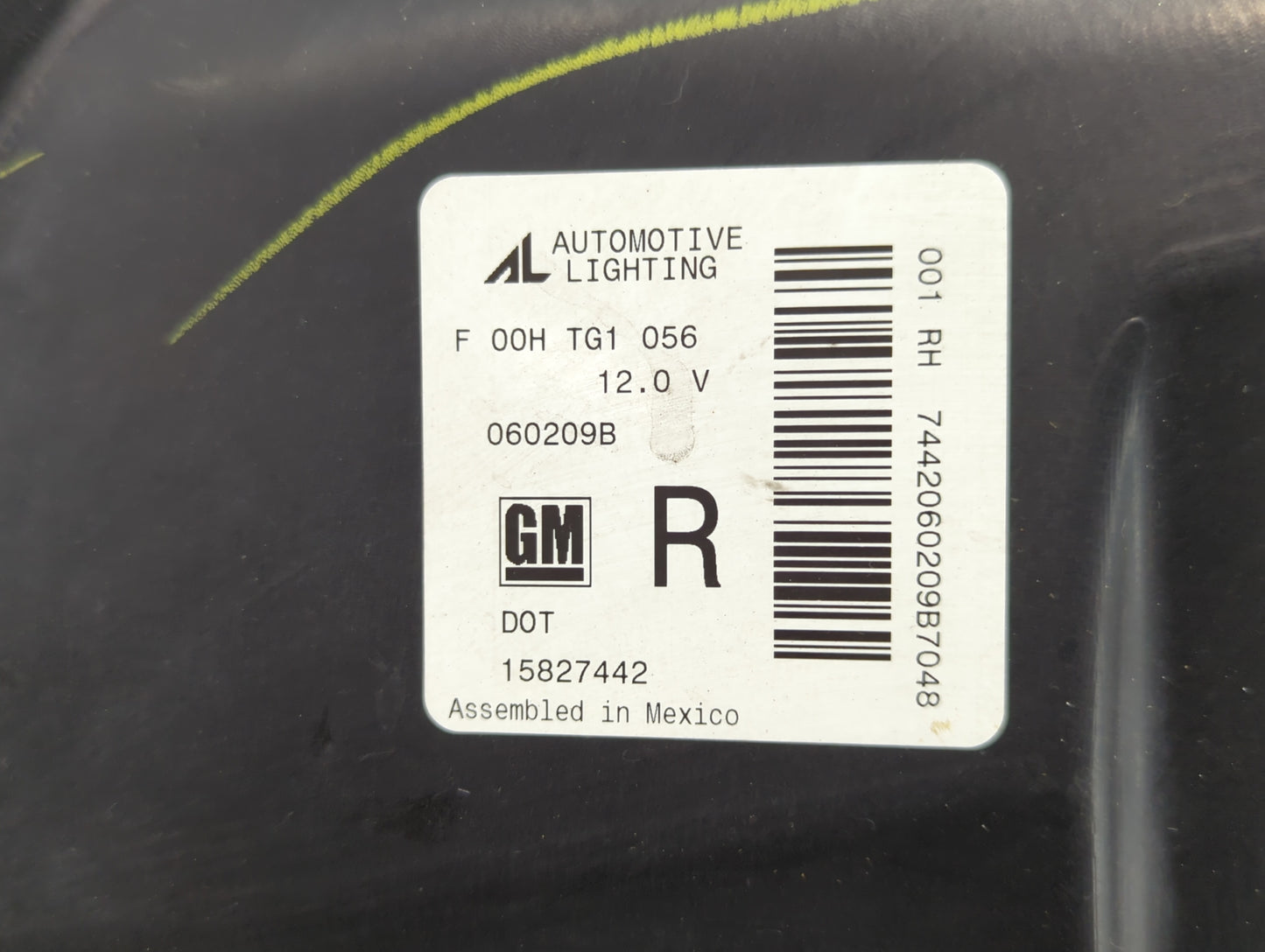 2006-2011 Chevrolet Hhr Driver Left Oem Head Light Headlight Lamp - Oemusedautoparts1.com