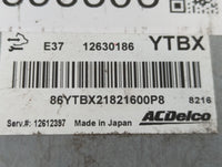 2007-2011 Chevrolet Hhr PCM Engine Control Computer ECU ECM PCU OEM P/N:12630186 E37 12630186 Fits OEM Used Auto Parts - Oem