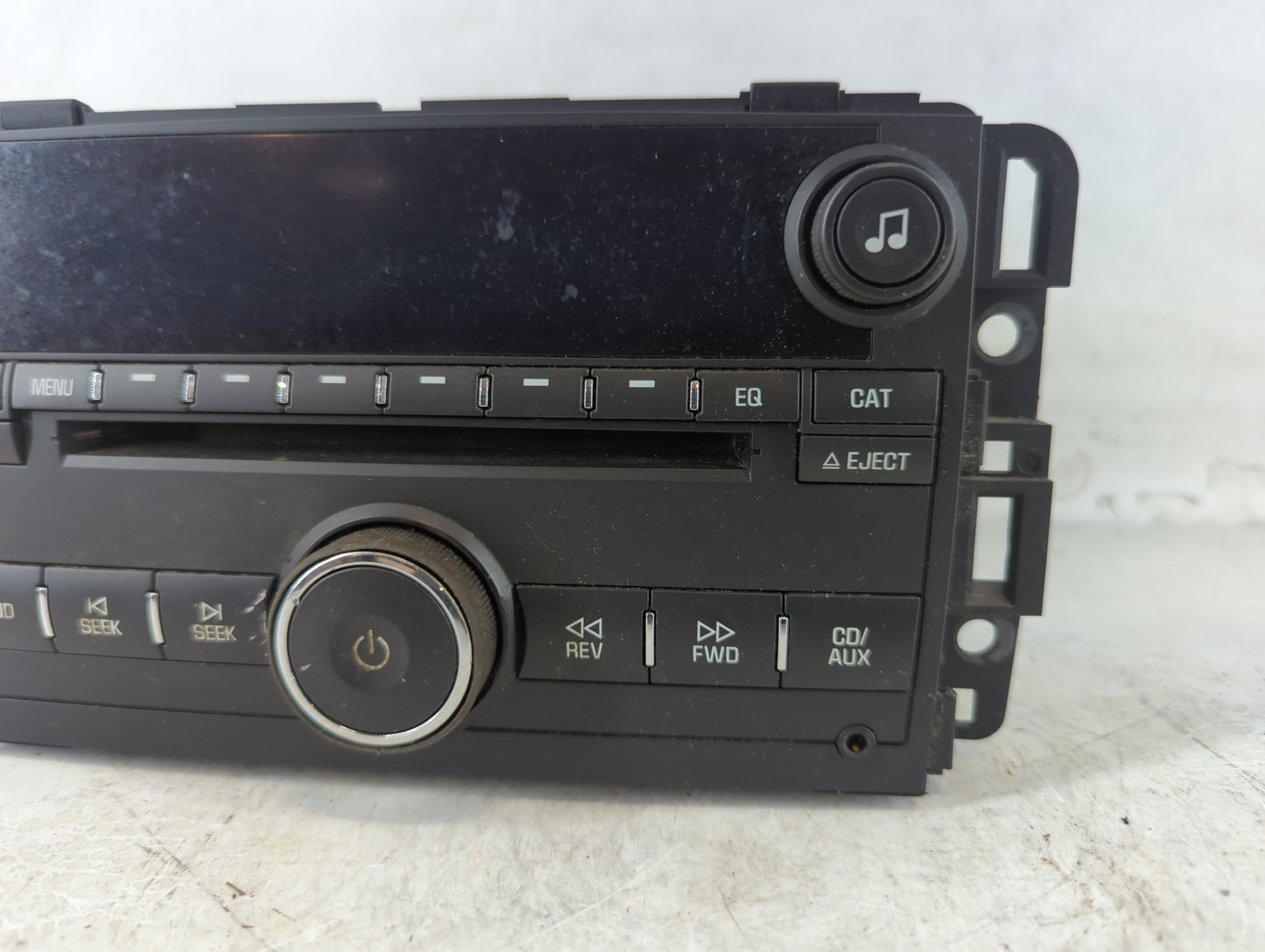 2009 Chevrolet Impala Radio AM FM Cd Player Receiver Replacement P/N:2598072 Fits OEM Used Auto Parts - Oemusedautoparts1.co