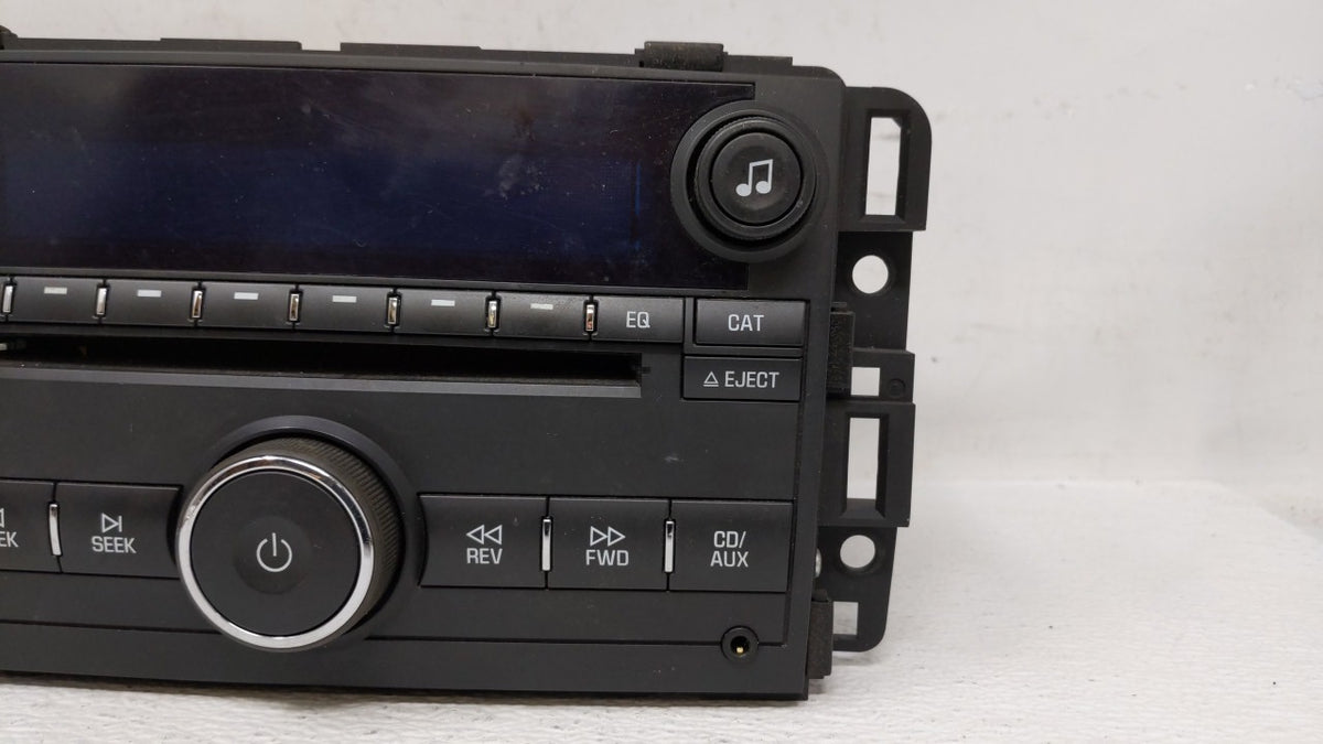 2009 Chevrolet Impala Radio AM FM Cd Player Receiver Replacement P/N:20756284 20756284 OEM Used Auto Parts - Oemusedautopart