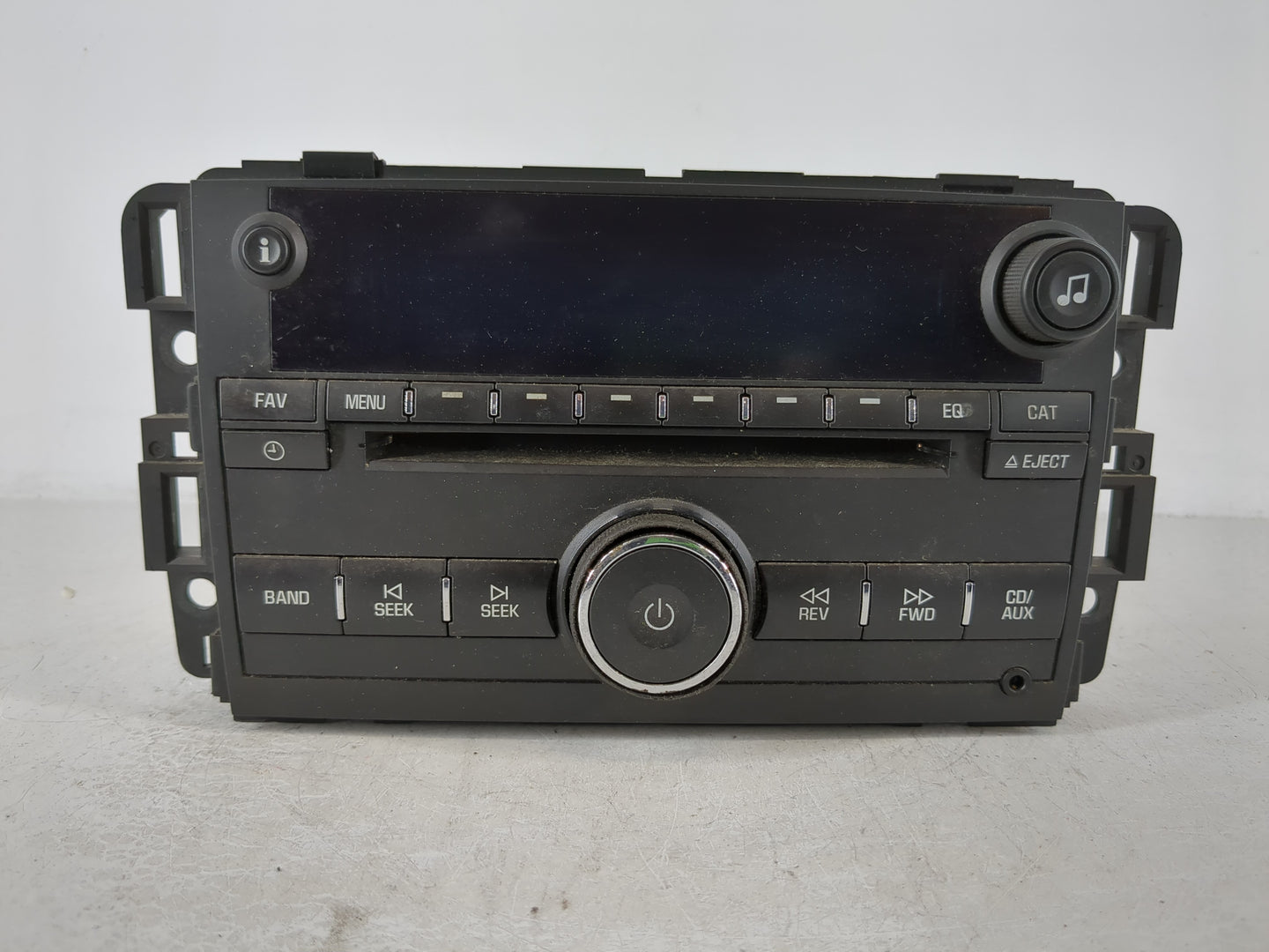 2009-2010 Chevrolet Impala Radio AM FM Cd Player Receiver Replacement P/N:20756285 Fits Fits 2009 2010 OEM Used Auto Parts -
