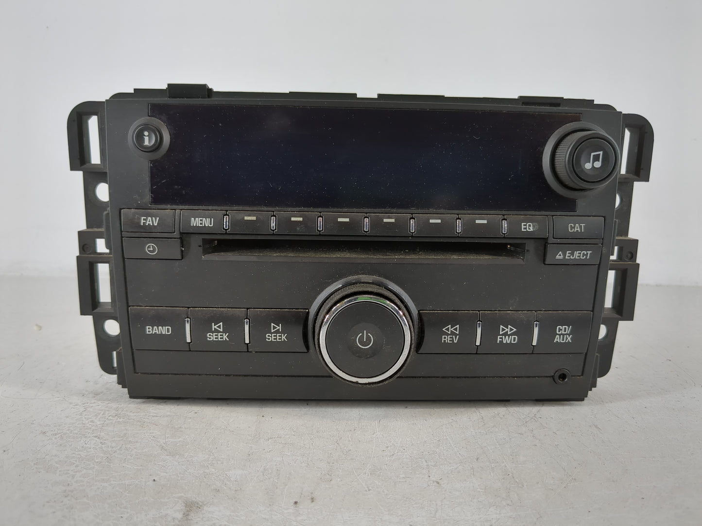 2009-2010 Chevrolet Impala Radio AM FM Cd Player Receiver Replacement P/N:20756285 Fits Fits 2009 2010 OEM Used Auto Parts -
